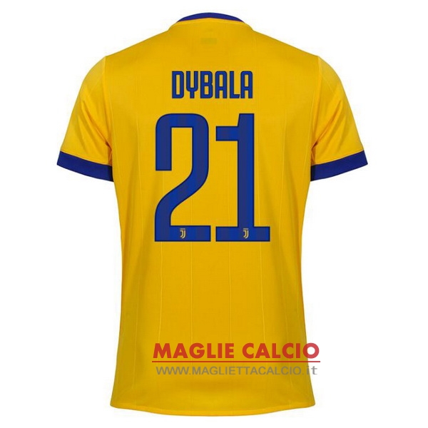 nuova maglietta juventus 2017-2018 dybala 21 seconda